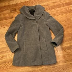 Mariposa gray wool coat size 6 From Austria